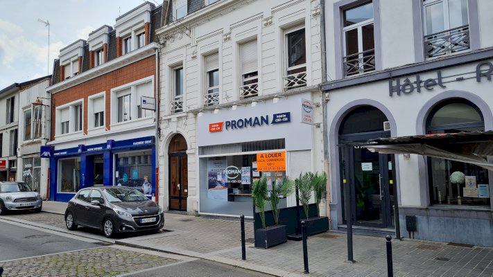 Local commercial 96m² à louer Valenciennes