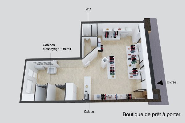 Local commercial 62m² à louer Hardelot